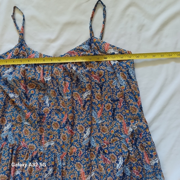 Knox Rose Women Size XL Multicolor Floral Maxi Dress - Picture 9 of 14